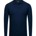 ANDES Knitted long sleeve polo