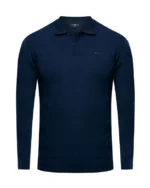 ANDES Knitted long sleeve polo