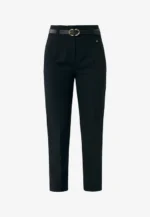 Belted tapered pants
