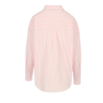 Striped poplin blouse